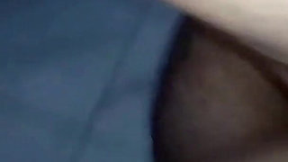 Wife Is Embarrassed to Be Filmed, but Her Husband Films Himself Eating Her Little Ass!