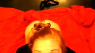 German Redhead Amateur Blowjob and Homemade Action