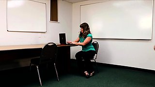 Mature mistress spanking hard on teen ass