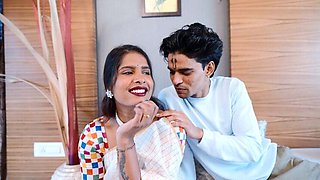 Kamasutra61's New Boyfriend Fucks His Girlfriend Hard in Their First Meeting - Anal, Blowjob, and Desi Bhabhi Action