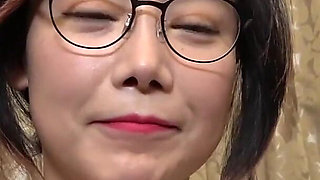 Korean Beauty with Her Glasses - Secretly Ample Bust Are Just Begging to Be Squeezed