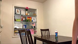 Paris first ever amateur flick with whip cream galore & pinkish panties