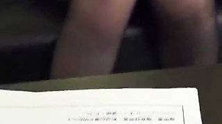 Black Pantyhose Boss - Her Teasing Panty Flash Turns Into Stress-relief Sex - Cut3