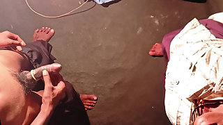 Brother-in-law caught her and fuked her, her husband was not at home