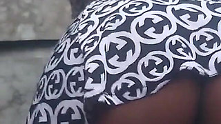 Rubbing Fingering My Wet Hairy Pussy Outdoors in Sexy Dress Squirting Cumming Hard