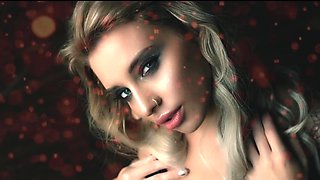 Big tit college babe solo masturbates tight wet pussy