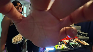 Asian Femdom Anal Fisting and Pegging