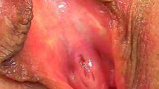 Amazing Mature MILF Lulu Plays with Her Huge Natural Tits & Pussy