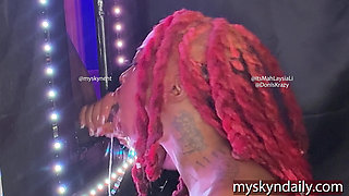 Throat Goat Gets a Big Black Dick