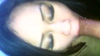 Filipina Amateur Sucks and Swallows Big Cock