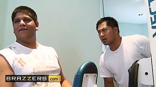 Big Tits in sports - Sammie Spades & Johnny Sins - working