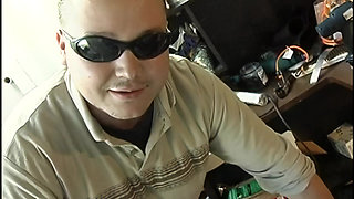 Hot Cowgirl Has an Audience While She Fucks