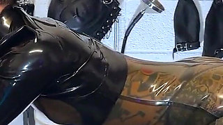 Mummification Cuckold Mistressae & Miss Lilly Fuck in Front of Their Rubber Objects