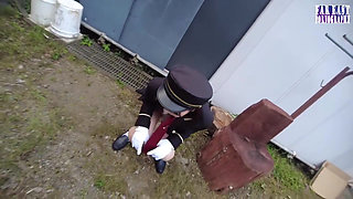 Rail-tease Rendezvous with a Short-cut Cutie Savoring Every Warm Drop Part.2