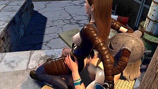 Bj, sloppy blowjob, skyrim sex mod
