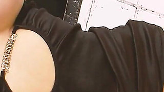 Dirty Holes Scene-1 Busty Brunette in Lingerie Having Sex in a Glory Hole and Getting a Facial