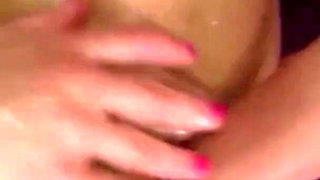 Two hot lesbians double fisting pussy