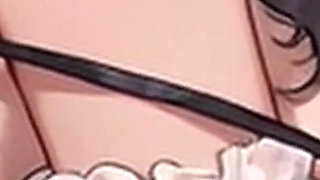 Waifu Amateur Teen POV - Office Swimwear Tease & Close-up Boss Blowjob