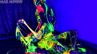 Uv Wet and Messy Gimpy Gas Mask Fun with Patricia