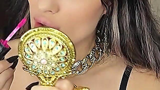 Stepmom Is Back and Makes You Love Her Forever with an Aggressive Kisses and Cleavage Worship