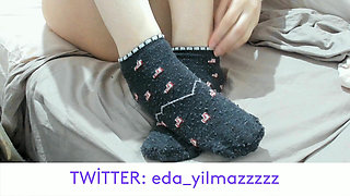 Foot- Foot Fetish- Turkish Foot- Turkish Foot Fetish- Socks- Short Socks- Turkish Porn- Turkish MILF- Turkish Owner