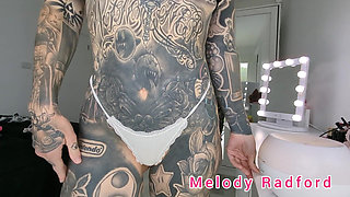 Micro Bikini and Lace G String Try on Haul Petite Goth Fitness Gym MILF Hentai Tatts Melody Radford