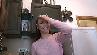 PANTIES OFF: No panties hot tight party girls dance and striptease for Leon Lambert to edge and ride