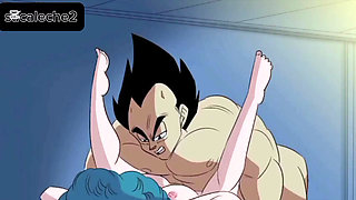 Vegeta bulma in the cacsula corporation