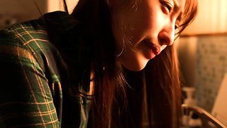 Sexy Asian Japanese Teen Suckin and Finger
