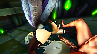 Zenless Zone Zero - Yidhari and Lucia Wild Group Sex Scene - 3D Hentai Animations
