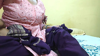 Stepbrother-in-law Left Stepsister-in-law with His Hands Closed