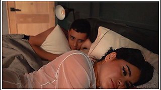 Stepbrothers Share A Bed After A Hotel Mistake - What A Big Cock - Issane & Leandro Grey