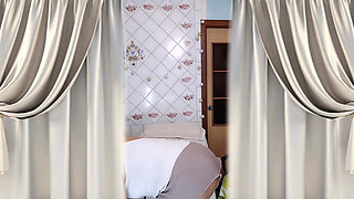 Old Housewife Lukerya's Morning Flirtation Involves Brushing Her Teeth on the Washing Machine