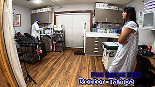 Nurse Zombae Gets Medical Exam by Doctor Tampa - POV Fetish with Real Orgasm