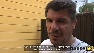 Daddy4k. lick my Wet Pussy, until he catches american...