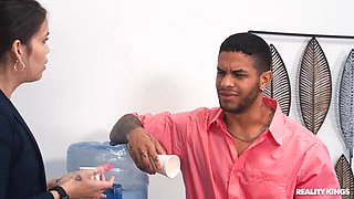 Lola Aiko and Abi James MILF Boss the Slutty IT Girl