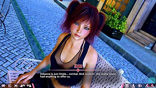 Anime strip game, double homework epilogue, animated teen