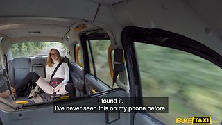 Lenina Crowne's Interactive Sex Toy in Fake Taxi