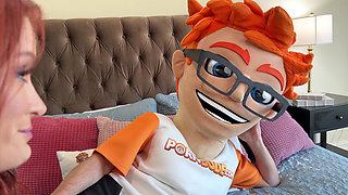 I Doggystyled Elise London Shaved Pussy & Rode Her with Sex Toys! PornDudeCasting