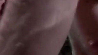 Granny Shanael Enjoys Strapon Sex with a French Guy and Fucks Him in His Little Tiny Asshole!