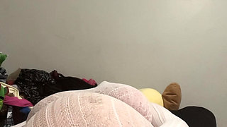 Cableknit Tights Encased Orgasms