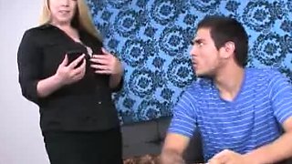 Billy accidentally sends his busty step mom Desiree Deluca