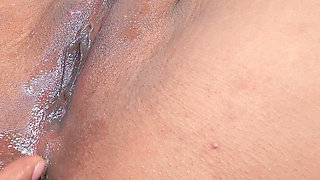 Tight Anal Fetish - Hot Wife Pinki Gets Huge Squirt Orgasm by Anal Fingering and Sex Toy.