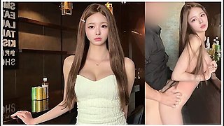 Bar Girl Gets Fuxxed After Work! 한국 초대남 네토 섹스 일탈 오프