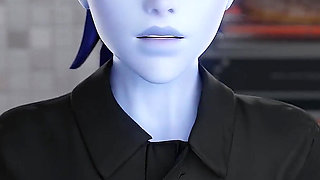 Pizzamaker Widowmaker Fuck with BBC Client 3D Overwatch Animation