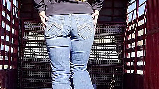 Redhead Slow Strips Finger Fucking Holes and Squirting