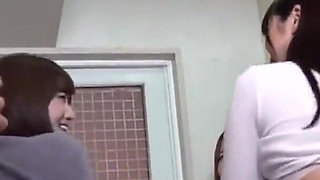 Playful Bath Time. She Grips Him While Pretending to Wash, Foam Slips as Private Heat Takes Over Part 1