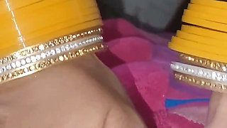 Hot Maid Close-up Blowjob and Oil Massage in Kitchen.