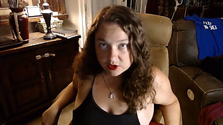 MILF Does a Cum Countdown for Submissive Little Bitches