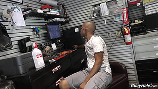 Haley Reed cheats with BBC - gloryhole